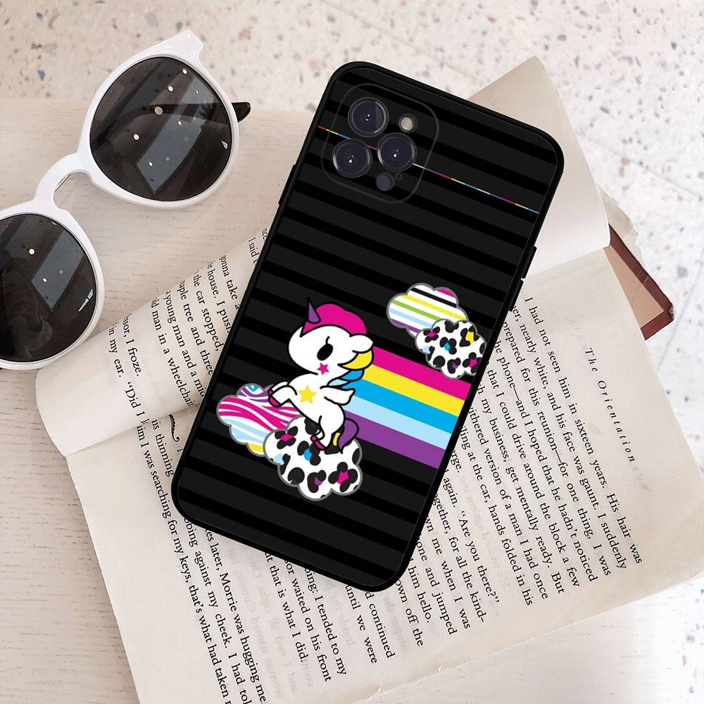 Japan Tokidoki For IPhone 17 16 15 14 13 12 11 Pro Max 13 17Air Shockproof Soft Phone Cases Coque