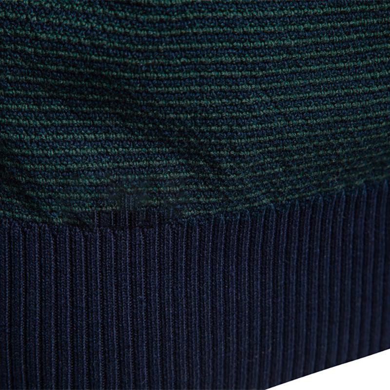 Polo Ralph Lauren 2025 Autumn/Winter Embroidery New Half Zipper Men's Stand Up Collar Cotton Sweater Business Casual Knitted Sweater