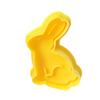 4pcs/set Plastic Cutters Cute Butterfly Rabbit Chick Easter Egg Shape Fondant Cutter Biscuit Cake