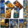 Sunflower Van Gogh Starry Night Sky Phone Cover for Xiaomi Poco C75 C65 C71 C85 X7 X6 X5 M6 M7 F7 F8 Ultra F6 Pro Soft Case