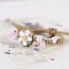 Broken Bridge Ceramic Floral Handmade Bracelet - Women's Fashion Jewelry