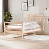 VidaXL Bed Frames Solid Wood 100x200 Cm 3100644