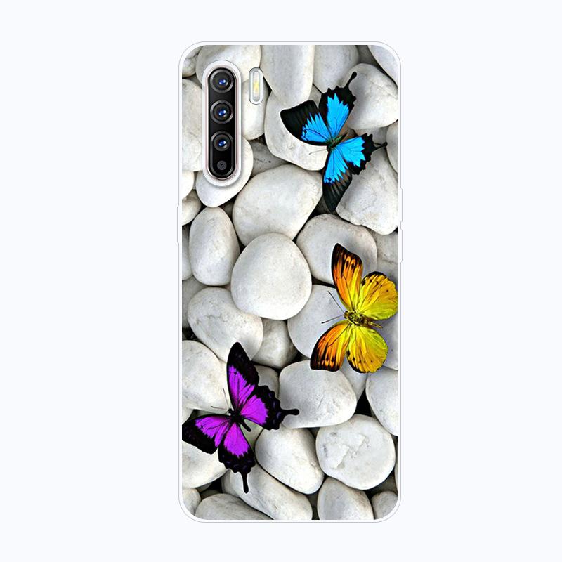 For OPPO Find X2 Neo Case Shockproof Soft silicone TPU Back Cover For OPPO FindX2 Neo Phone Cases Find X2 Lite Case Cute Cartoon