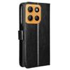 Dla Motorola Moto G15 4G/G15 Power 4G Etui Tekstura Crazy Horse Skóra PU Portfel na Telefon Pokrowiec