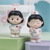 Exquisite Resin Nurse Figurine White DlY Doctor Garage Kit Nurse Baking Ornaments Trophy Making
