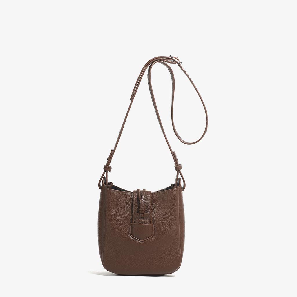 Niche Kite Lucky Bag Soft Leather Crossbody Small Bag Spring New Hobo Single Shoulder Bucket Bag