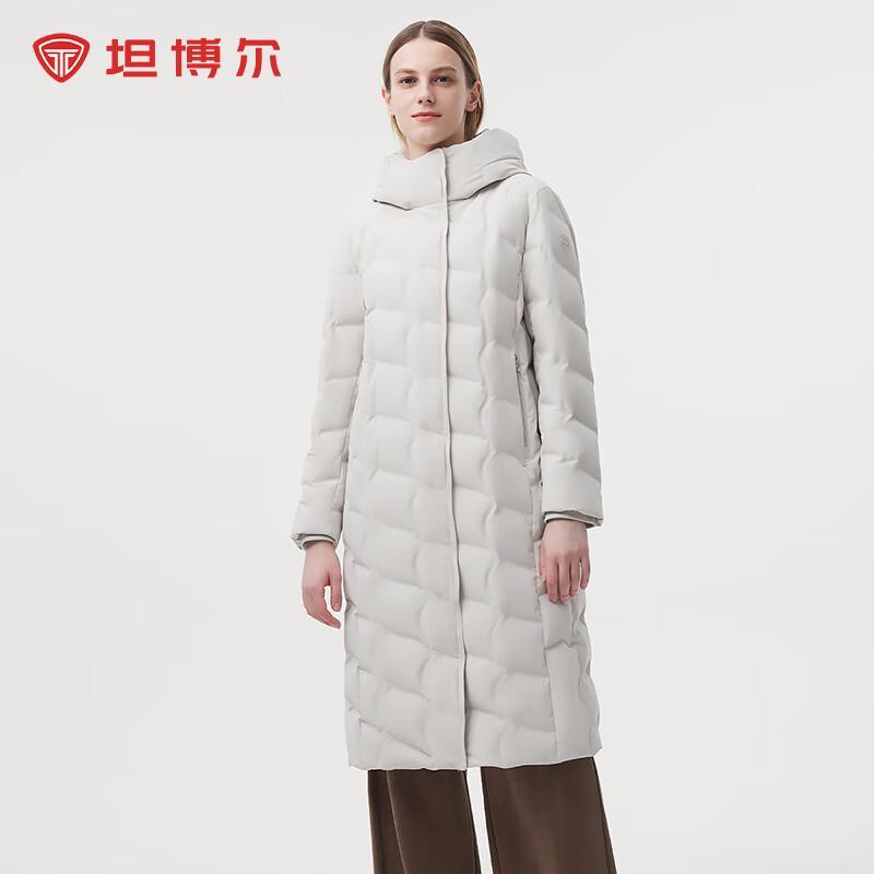 Tamboer Women's Mid-Length Hooded Down Parka