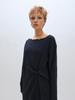 Peullijeupeulojegteu Ashymmetric Maxi Dress, Navy