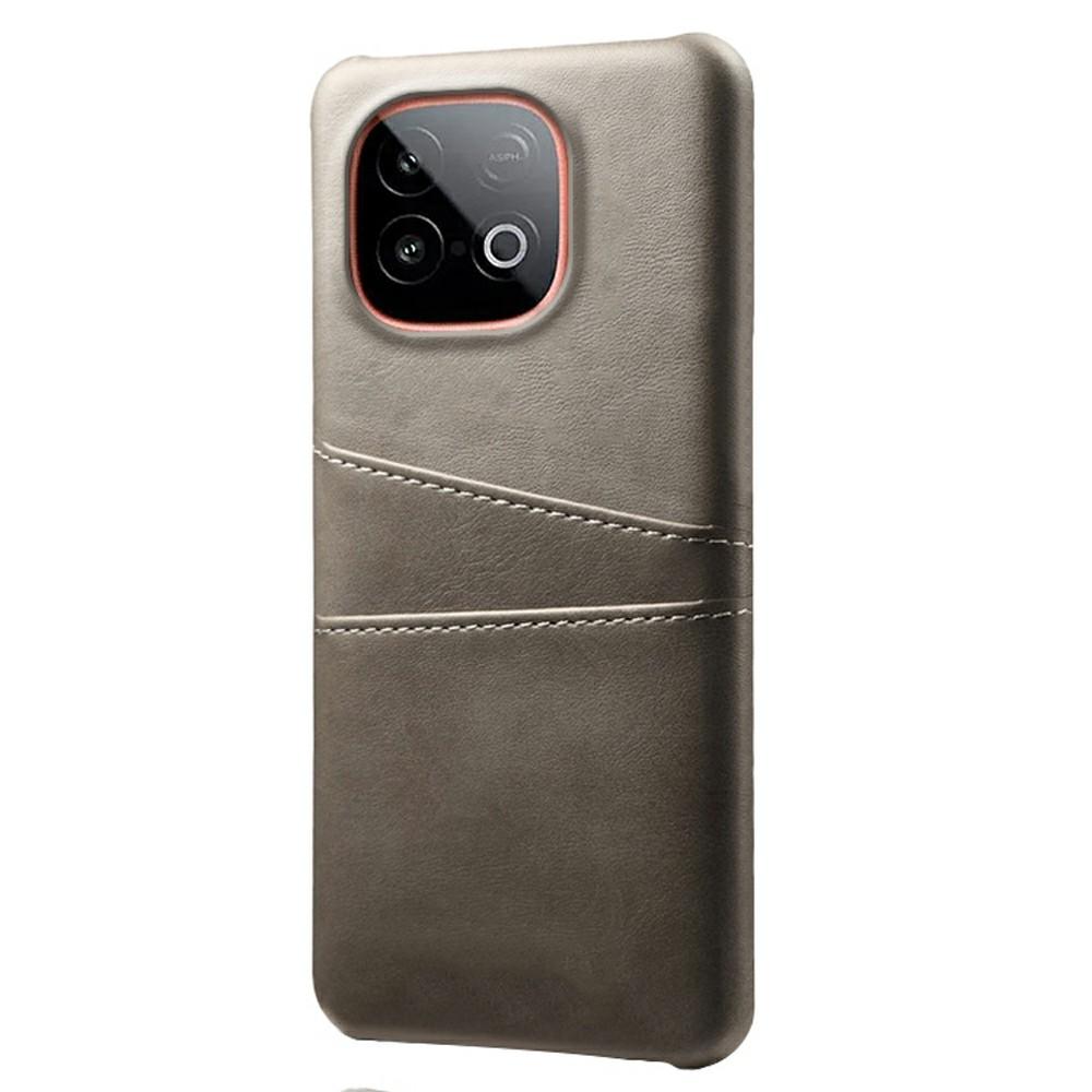 For Vivo iQOO Neo10 5G Case Dual Card Slots PU Leather+Hard PC Phone Cover