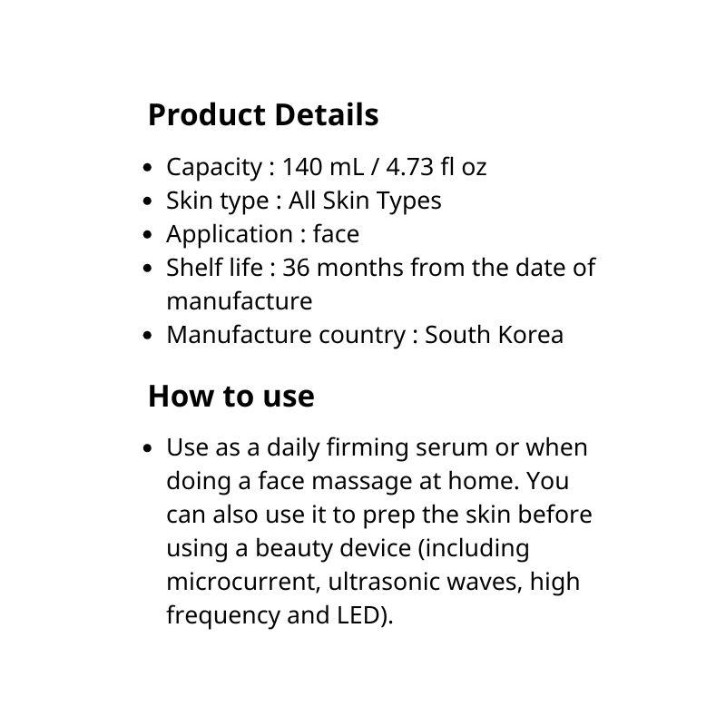 HOLITUAL סרום מפעיל ליבה להרמה 140 מ"ל / 4.73 נוזל אונקיות