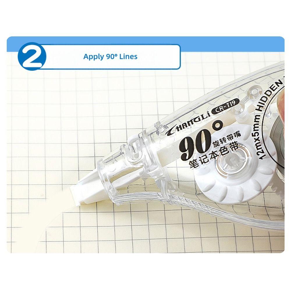 Silent Hidden Correction Tape 12M Large Capacity Study Writing White-out Students