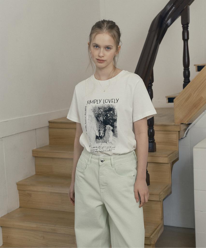 JUCYJUDY Overdyed Semi-Wide Pants J1Dp322C