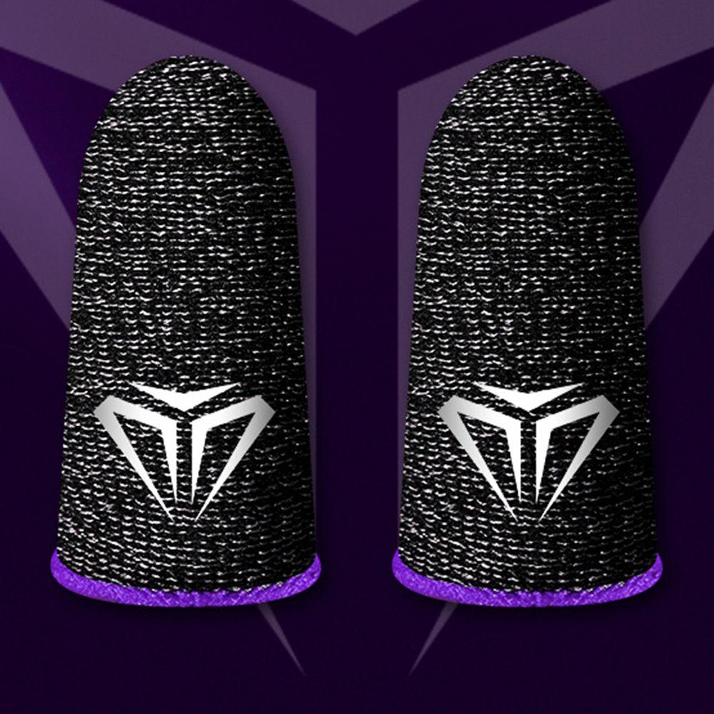 1 Pair Boy Gift Breathable Sweatproof Finger Cots Game Fingertip Gloves Touch Screen Anti-slip