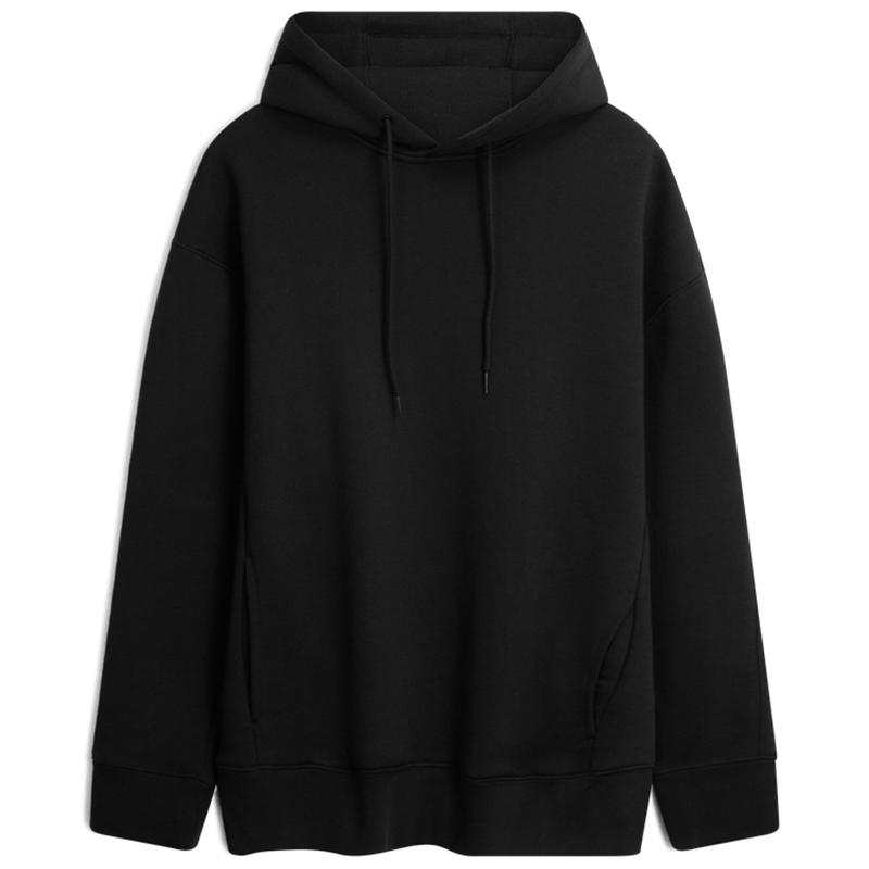 

Calvin Klein Minimalist Series Letter Print Pullover Sweatshirt Unisex Sweatshirt Space-Black 40826ST-BAE S