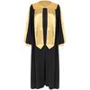 Unisex Choir Robe Halloween Costume V Neck Long Sleeve Color Block Zipper Gown Theme Party Wear