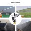 Irrigation Spray Gun Zinc Alloy Water Saving Automatic Rotating Impact Gun Sprinkler for Farm Yard G1 Interface