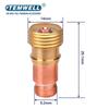 5Pcs 1.0/1.6/2.4/3.2mm TIG Gas Lens Collet Body 17GL040 17GL116 17GL332 17GL18 For TIG WP17 18 26 Welding Torch Accessories