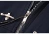 ARES Men's Hooded Jacket: Minimalist Deconstructed Metal Buckle, Autumn Loose Fit, Functional Style