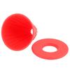 Reusable Silicon Resin Coffee Filter Strainer Dripper Coffee Machine Accessory for Home OutdoorRed