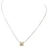 Hermes Excellent Condition Mini Pop Ash Necklace Marrons glacé/SVHardwareUsed
