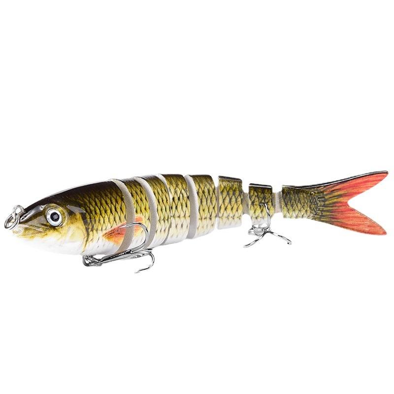 Section Luya Bait 8 Fish Freshwater Sea Fishing Bait Hard Bait Luya Bait Long Throw