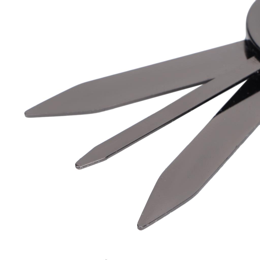 Eyebrow Stencil Ruler Compass Guide 3 Point Positioning Symmetrical Stainless Steel Eyebrow Caliper for Makeup