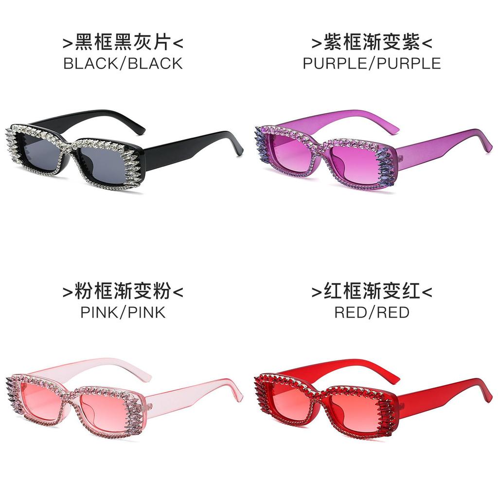 Womens Square Pc Sunglasses With Gradient Lenses For Festivals And Casual Wear