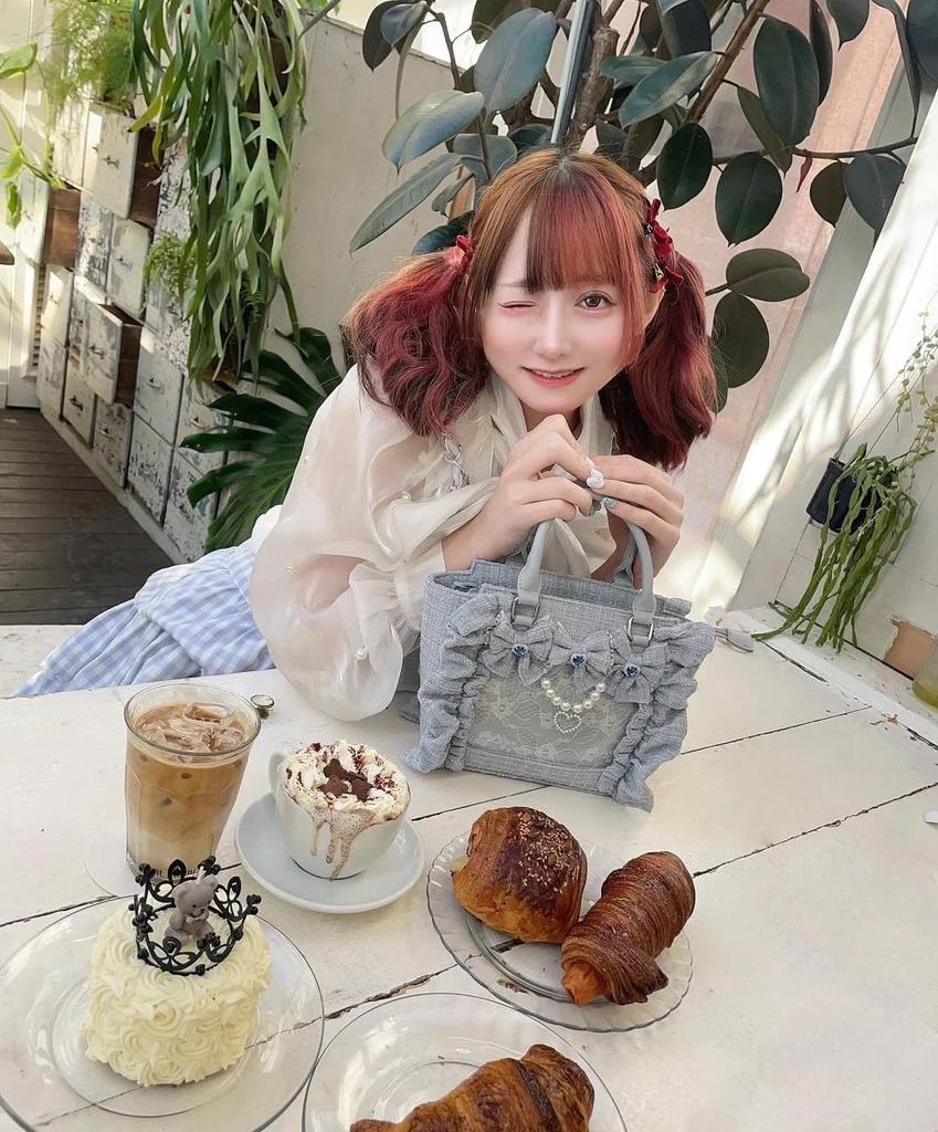 Jan étoile Ita Bag, All Lace, Ribbon, Pearl, and Ruffle Design, Feminine Handbag for Women, Large Capacity Shoulder Bag, Transparent, Stylish, Cute,