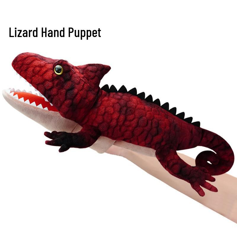 Cartoon Animal Hand Puppet Plush Doll for Kids' Interactive Play