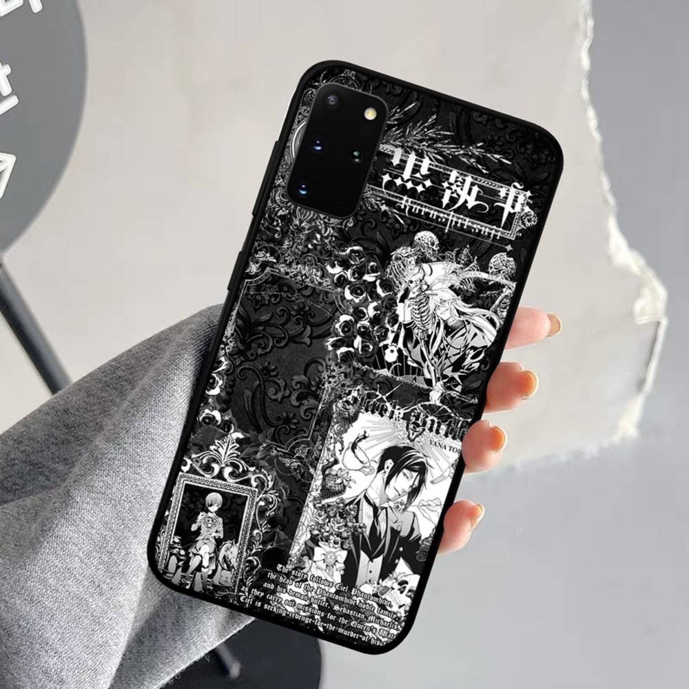 

Чехол для телефона в стиле аниме Черный дворецкий Классический фильм Для Samsung S 24 Fe 25 Ultra Plus 20 Lite 21 30 22 23 24 22 Ultra 5G Fundas Samsung S25