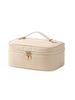 High-Value Large Capacity PU Travel Toiletry Bag - Portable, Waterproof, and Stylish Cosmetic Storage