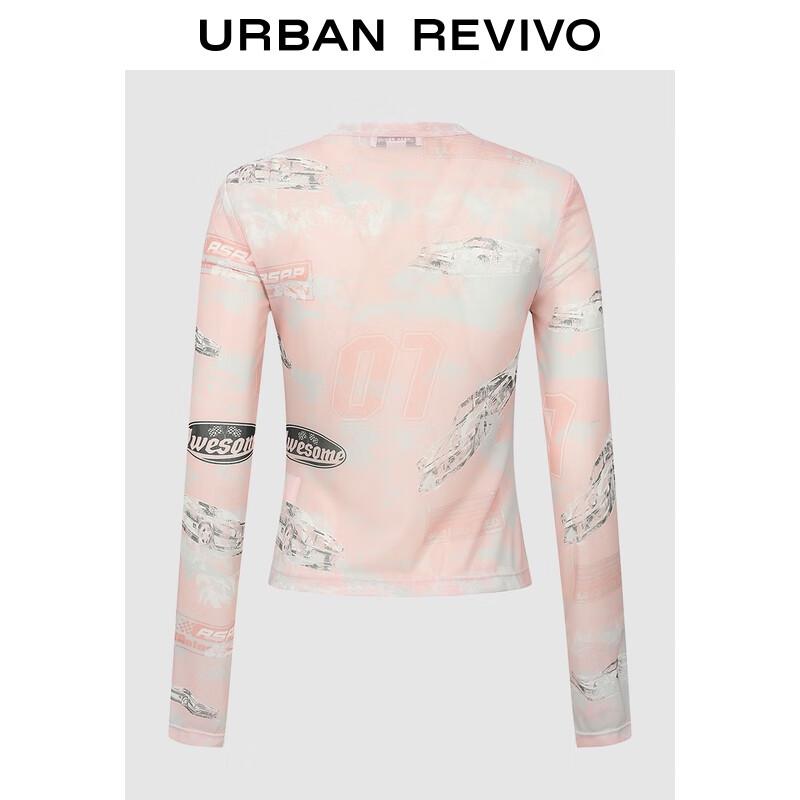 UR2025 Women's Graphic Print Long-Sleeve T-Shirt