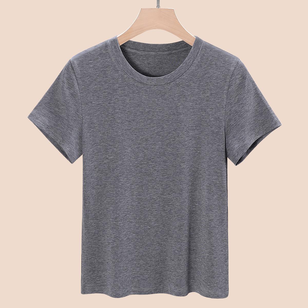 

Женский летний топ с коротким рукавом и тонкой основой, новый утягивающий топ с открытыми плечами XXXL серый