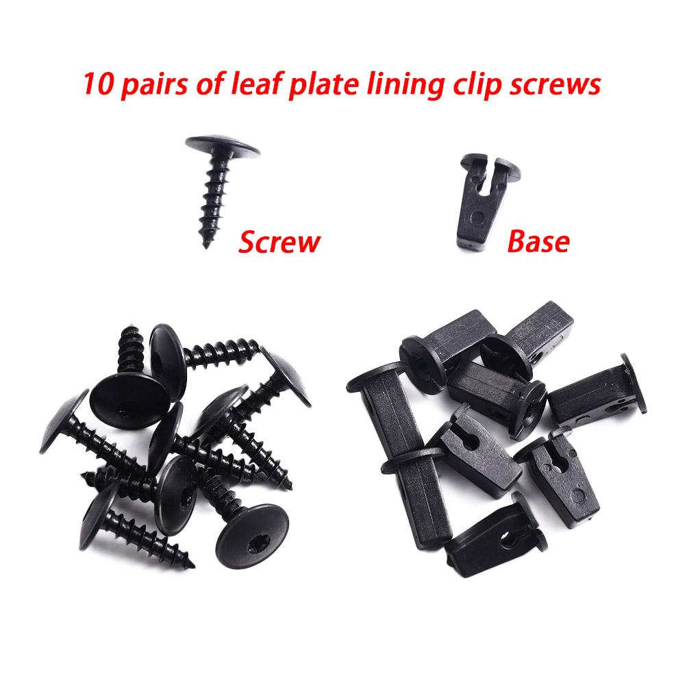 Screw Retainer Plastic Engine Cover Wheel Arch Torx Screw Fixing Screws Car Fastener Clips Car Bolt