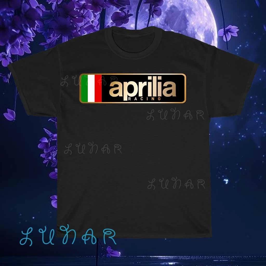 New Shirt APRILIA RACING Logo T-Shirt Logo American T-Shirt Funny Size S to 5XL L
