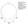 Yousheng Schmetterling Stern Halskette Damen Doppelschicht Perlenkette Mode Anhänger Elegantes Geschenk für Ehefrau Freundin