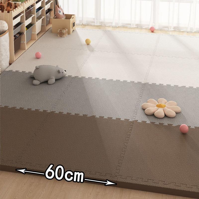 Thick dirt-resistant foam crawling mat, splicing floor mat, carpet for living room and baby use.
