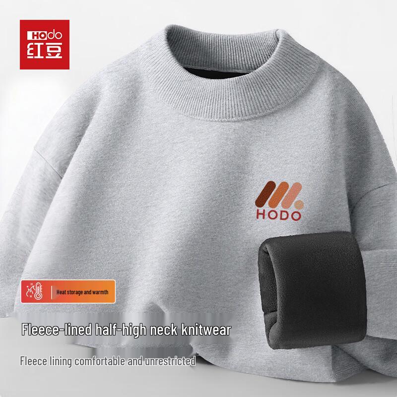 Hodo Men s Dense Fleece Lined Warm Sweater Jacket L