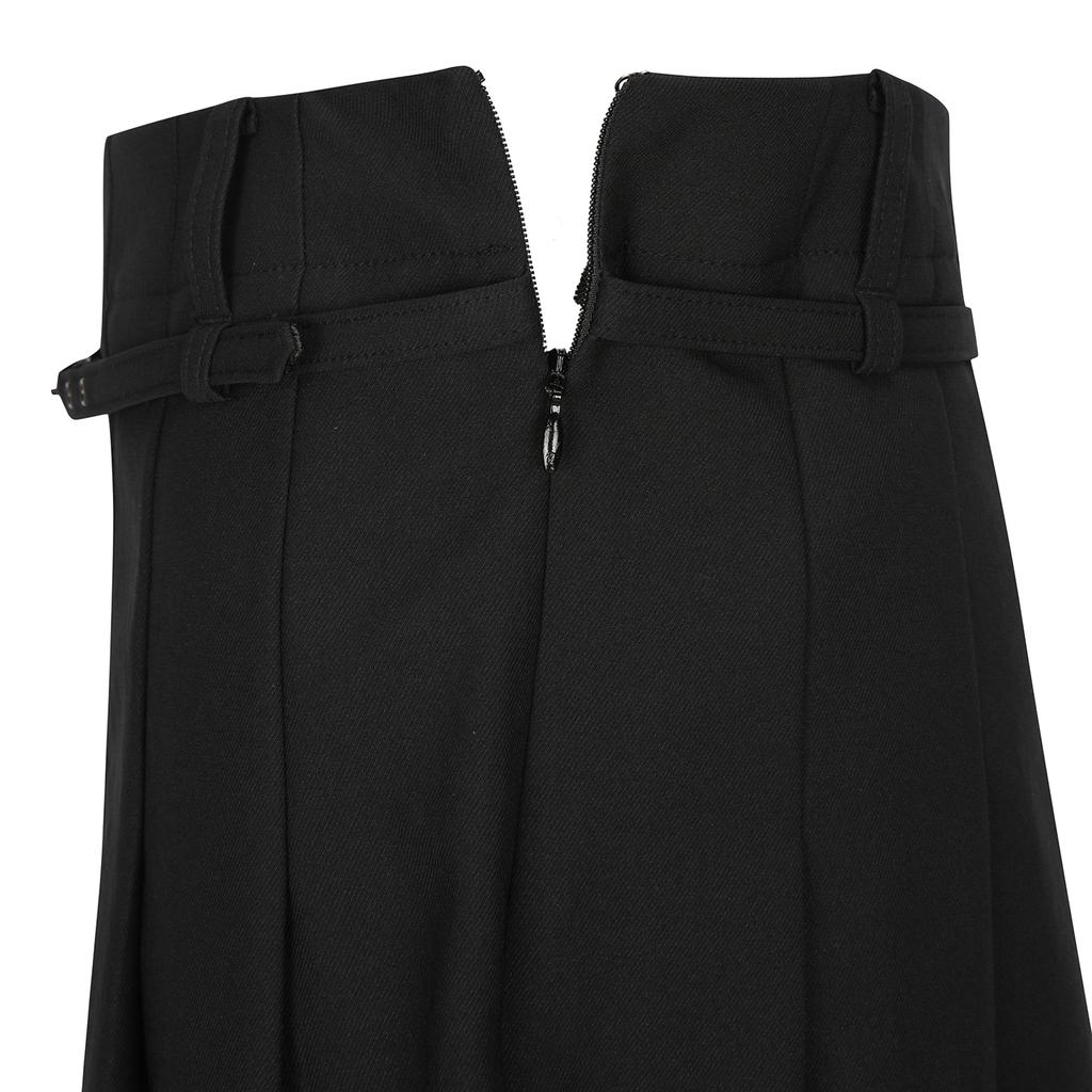 Anew Golf W Buckle Point Pleats Sq_Bk