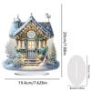 Acrylic Christmas Snowman 5D DIY Diamond Art Tabletop Decorations Diamond Painting Desktop Decors for Home Office Decor