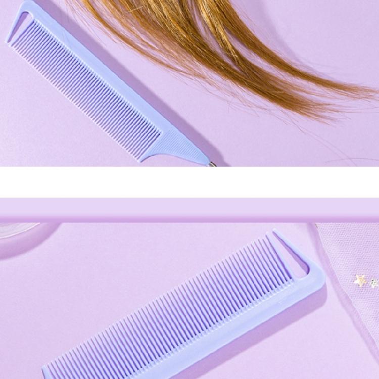 Anti-static Carbon Fibre Metal Pin Tail Comb Salon Hair Comb Pin Tail Comb