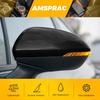 Glossy Black Left Side Mirror Cover Cap For Chevrolet Cruze 2017-2019 #19353645