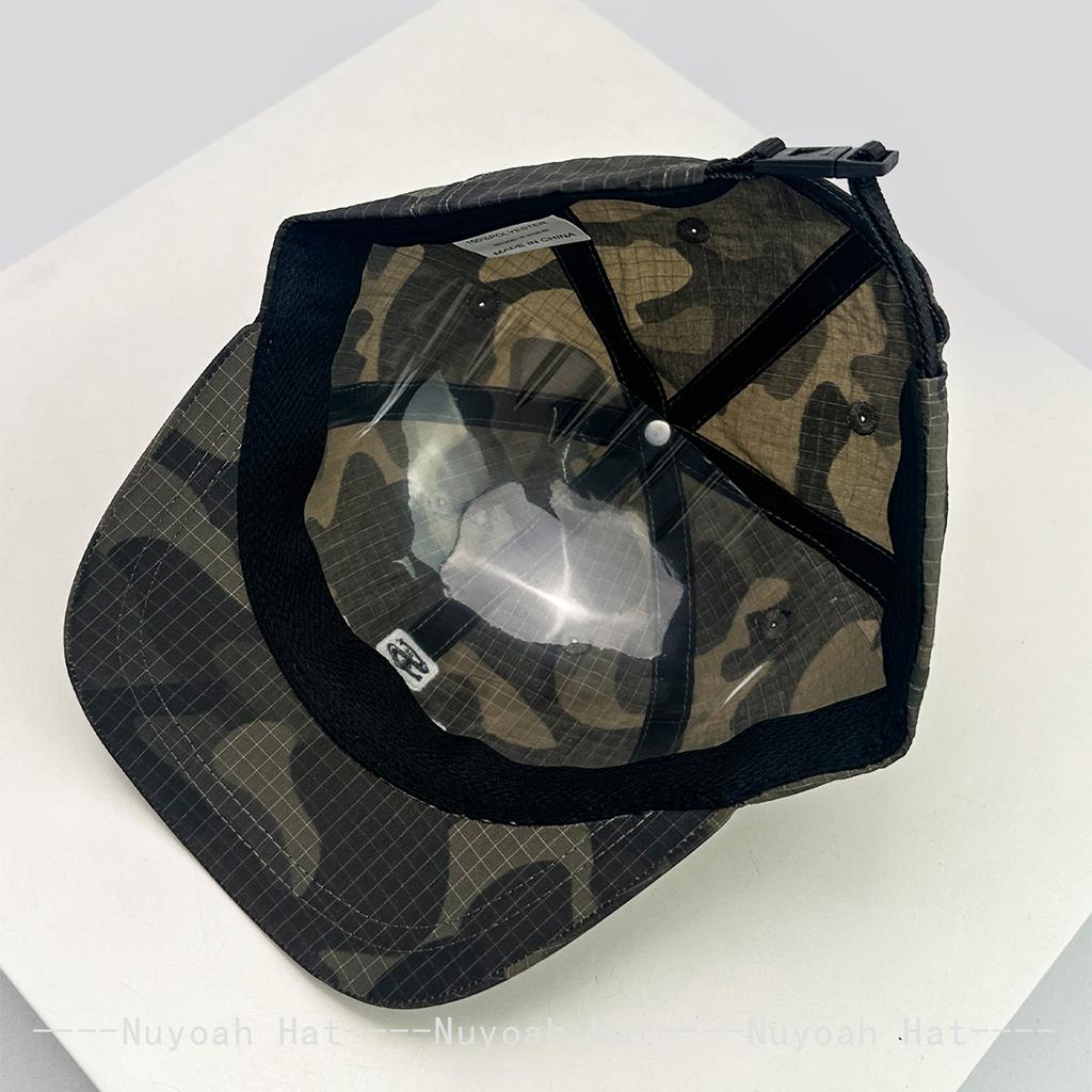Baseball Stitching Stitched Embroidered Alphabet Camo Eave Short Women Men For Neutral Gender Fresh Caps Peaked Hats Sunshade Quick Drying