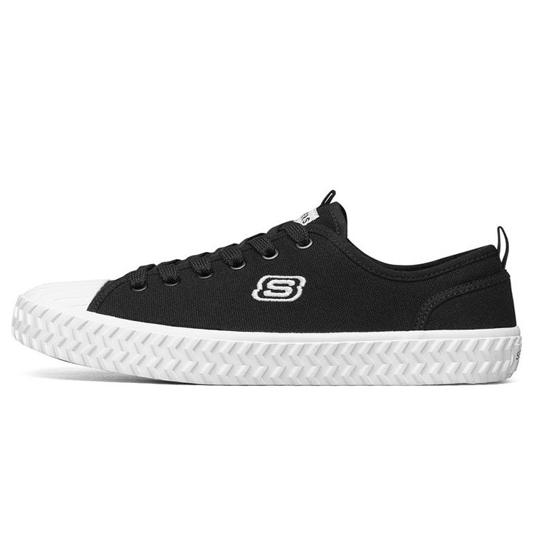 Skechers Vlites Trax Casual Cushioning Low-Top Skate Shoes Women sneakers Black 155126-BLK 42
