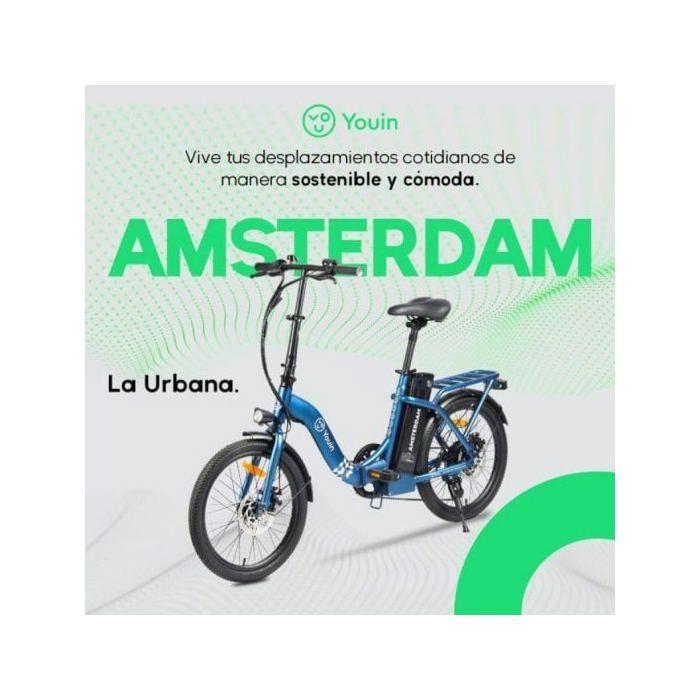 Elektrokolo - YOUIN Amsterdam BK1003 - 250W - Skládací - 7 rychlostí - 20 palců