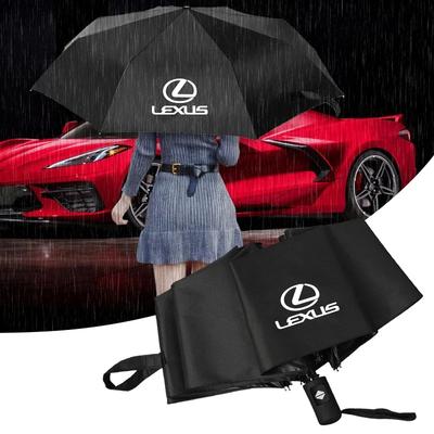 Parasol z logo samochodu Automatyczny Wiatroodporny Przeciwdeszczowy Do Lexus UX250h NX300h RX330 RX300 RX450h LX470 IS250 LS IS200 GS NX IS300h