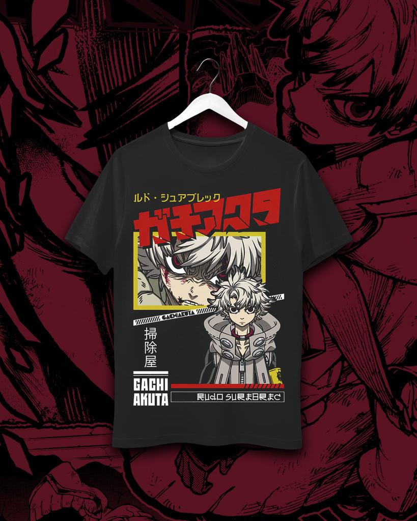 Hot Blooded Anime Manga Gachiakuta Graphic T-shirt Cotton Men Oversized Y2k Hip Hop Anime Short Sleeve Streetwear Male Clothing Street Short Sleeves
