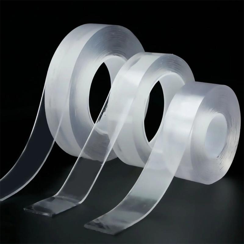 Nano Tape Super Strong Double Sided Tape Extra Strong Adhesive Non-slip Tape Waterproof Transparent Tape for Kitchen Bathroom