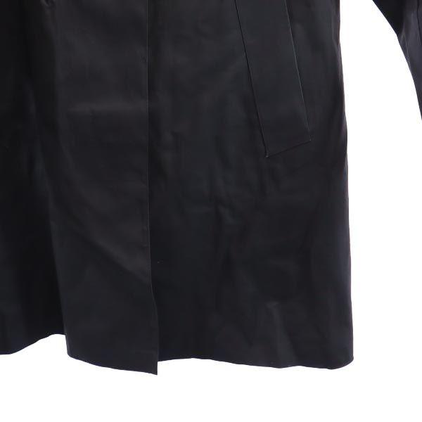 Mackintosh Made In the UK Rubberized Stainless Collar Coat 36 Black Women Used