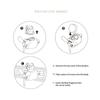 Perfume Diffuser Decor Cute Bear Piloting Vent Air Freshener Auto Accessories Solid Perfume Gifts for Family Colleagues